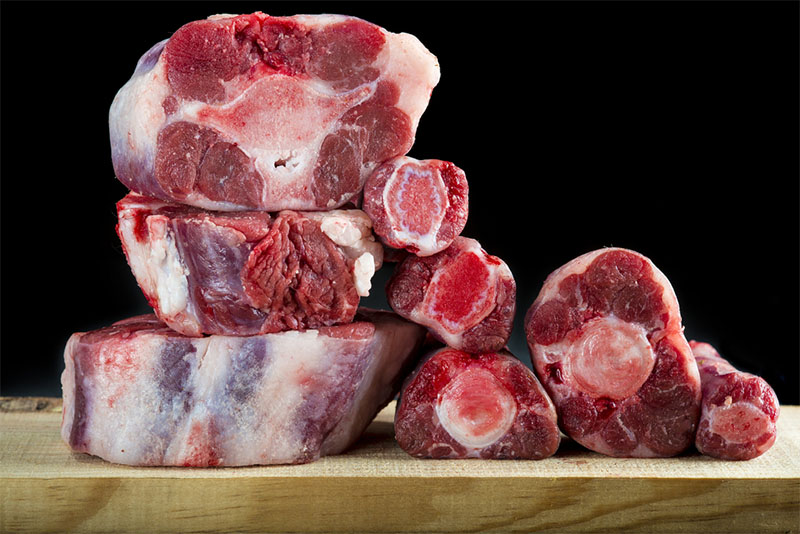 rabo de vaca troceado