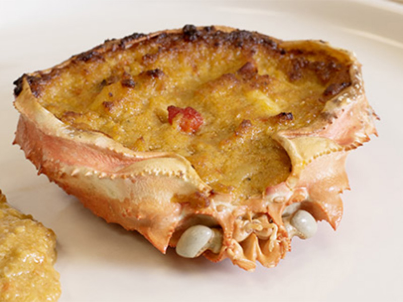 Txangurro. Relleno de Buey de Mar